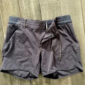 KUHL charcoal hiking shorts